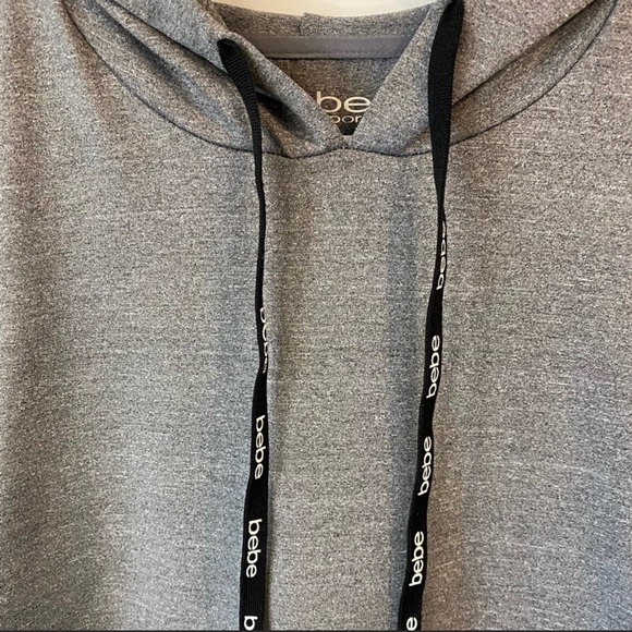 Bebe Gray Lightweight Hoody - Picture 3 of 6